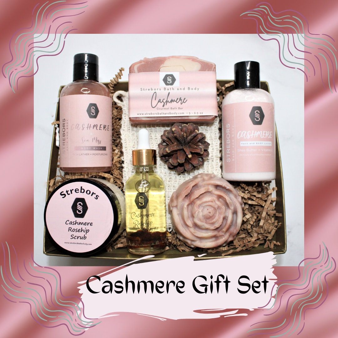 Cashmere Gift Set Gift for Her Skin 