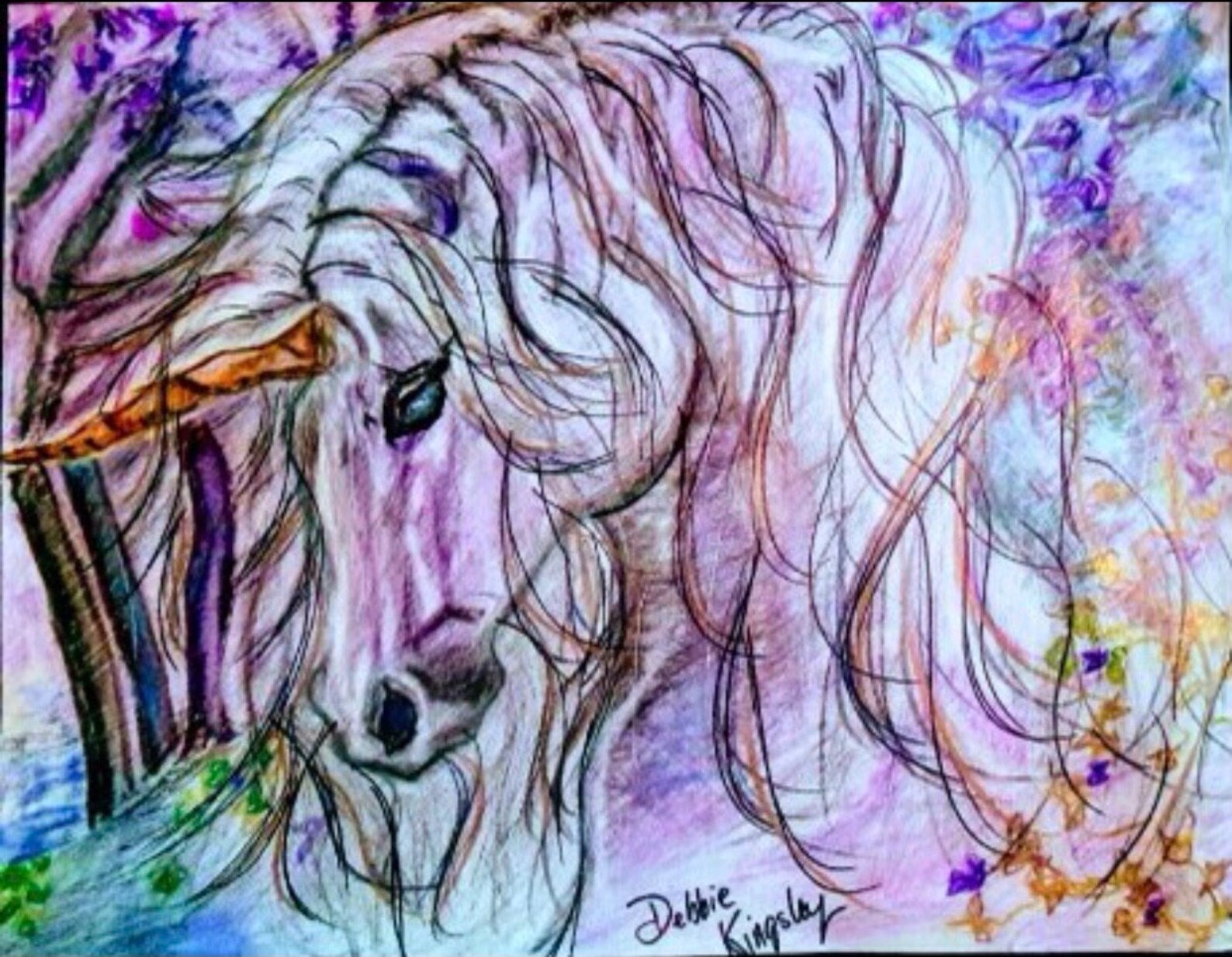 Rainbow Unicorn Wall Art Print Etsy rainbow-unicorn-wall-art-print-etsy