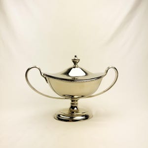 Vintage Silver Plated Soup Tureen | Georgian Style