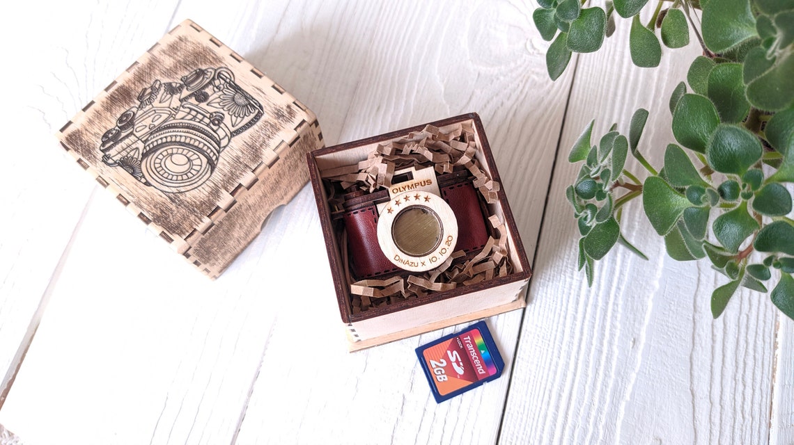 Pendant photo camera Locket SD card holder Necklace hiding Etsy
