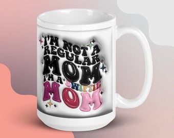 Taza de Mamá Swiftie: Taza de Café de Cerámica de 11, 15 y 20 oz