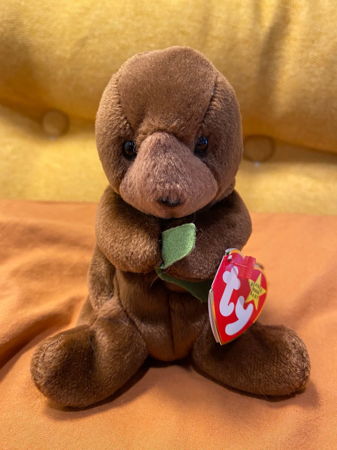 Seaweed the Otter Original 1995 Ty Beanie Baby Part of the Etsy