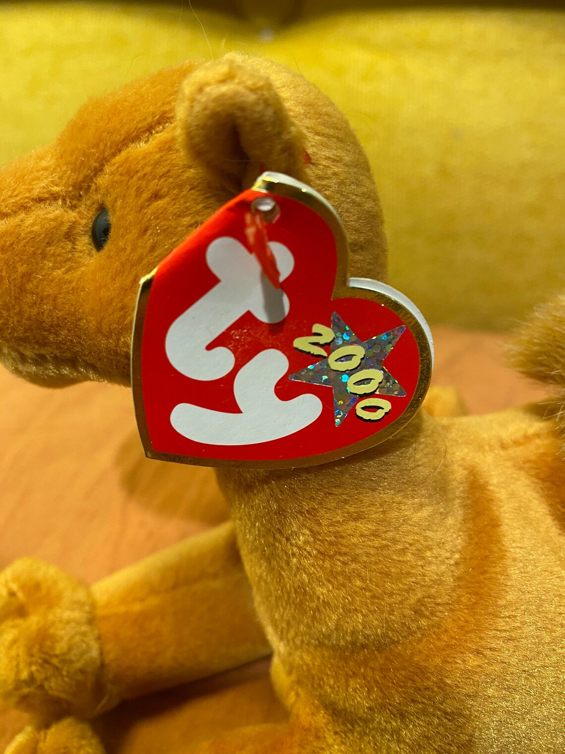 Niles the Camel Ty Beanie Baby part of the Beanie Babies Etsy