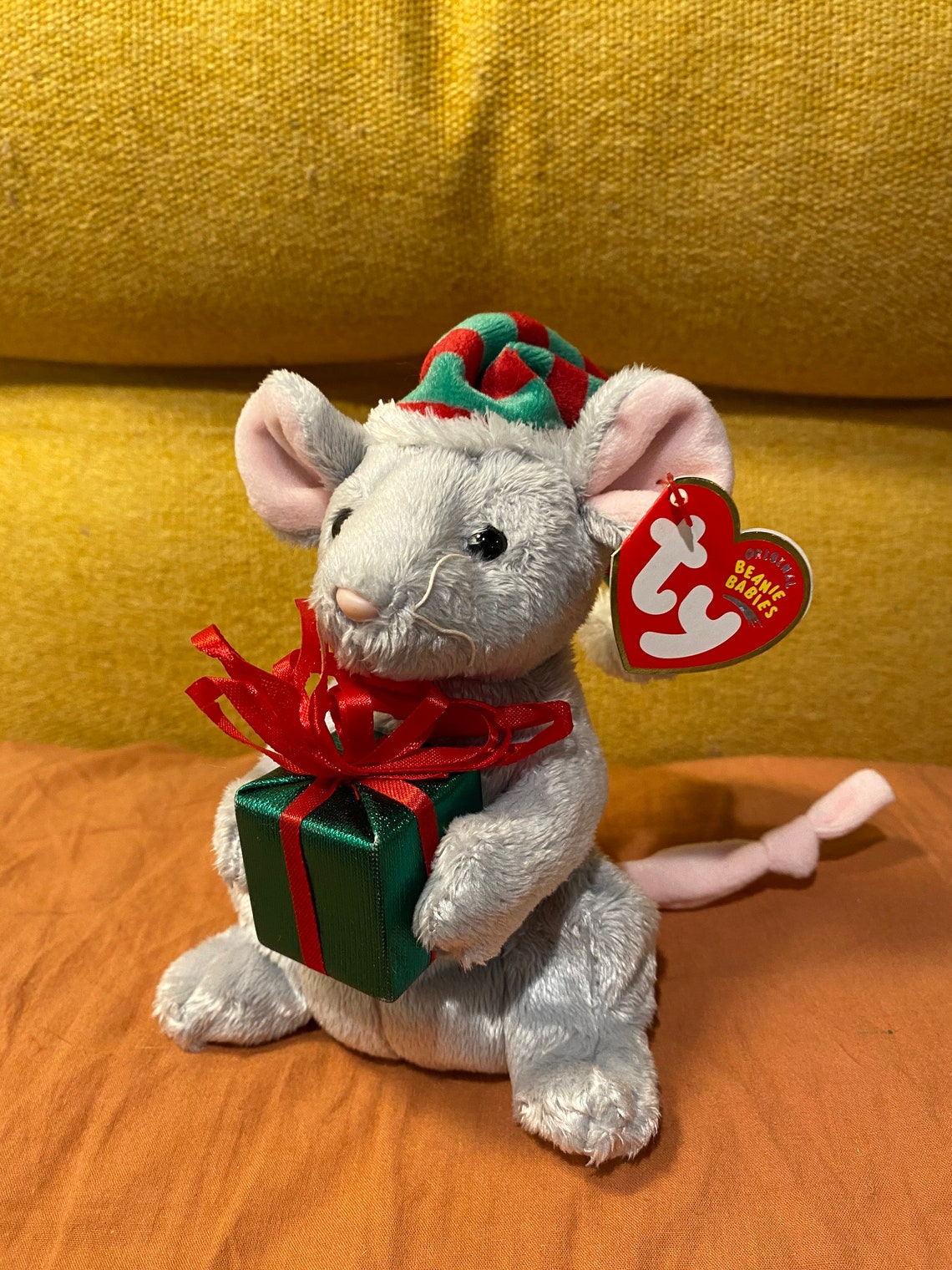 Tiny Tim The Mouse Ty Beanie Baby parte de la Colección Beanie | Etsy
