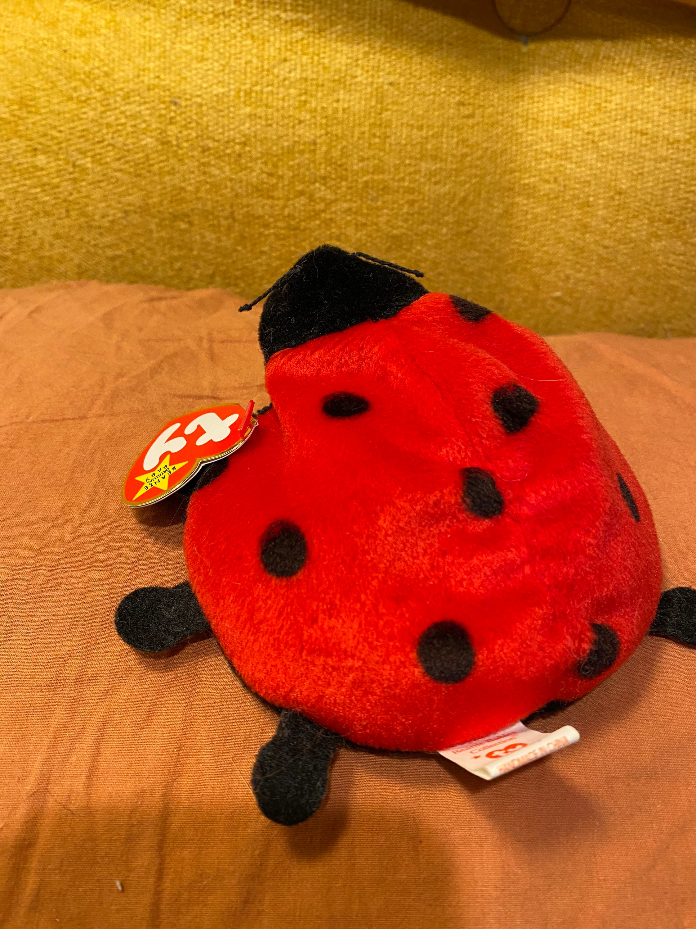 Lucky the Ladybug Ty Beanie Baby parte de la colección Beanie Etsy España