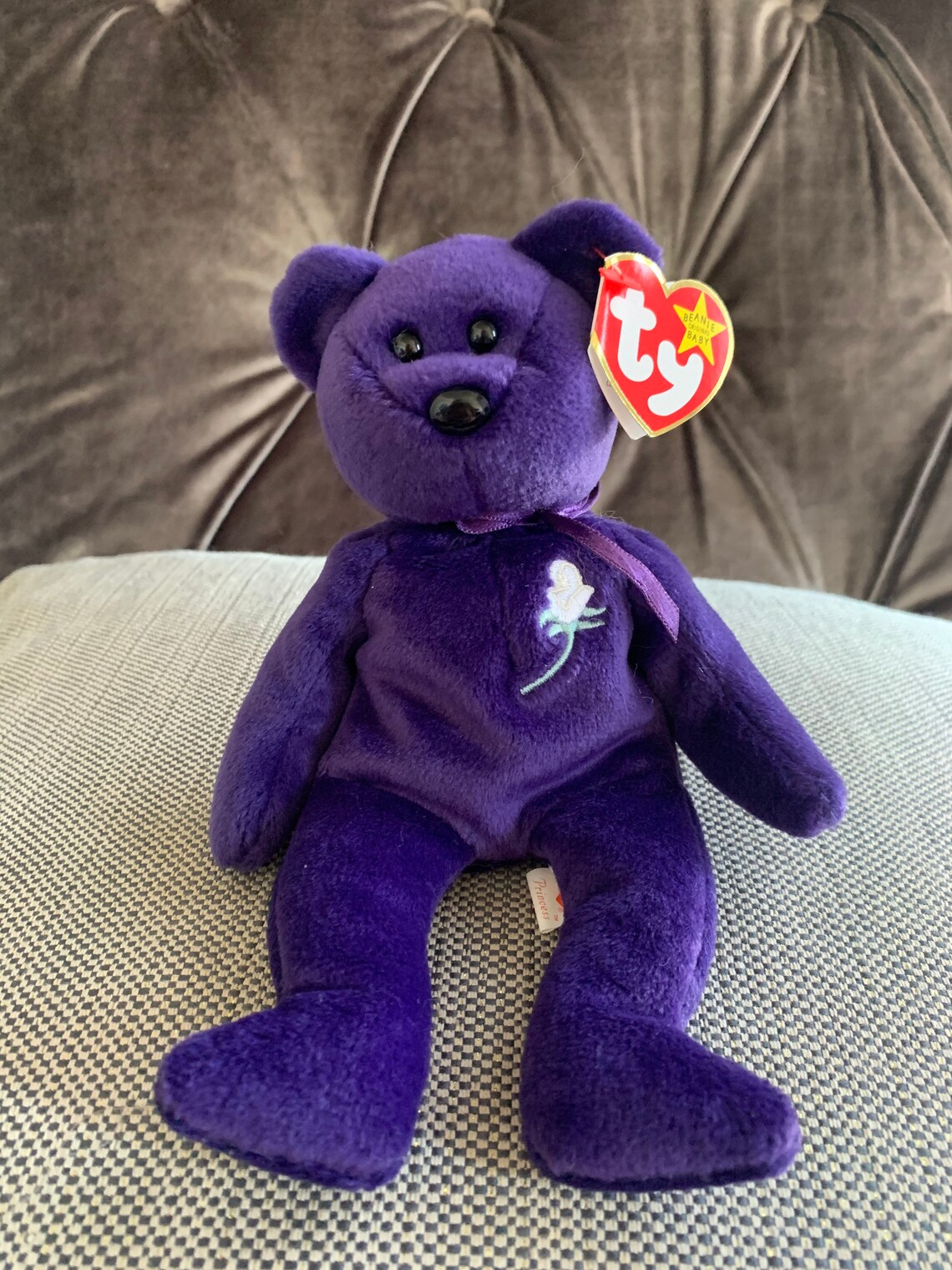 Princess Diana the Bear Ty Beanie Baby Part of the Beanie Etsy