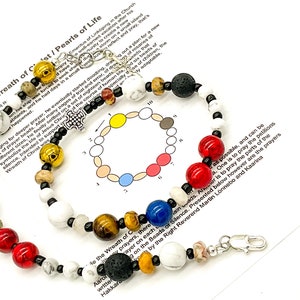 Lutheran, Wreath of Christ, Natural stone, Pearls of life, Lutheran Prayer Beads, Lutheran Gift, My Beaded Gems