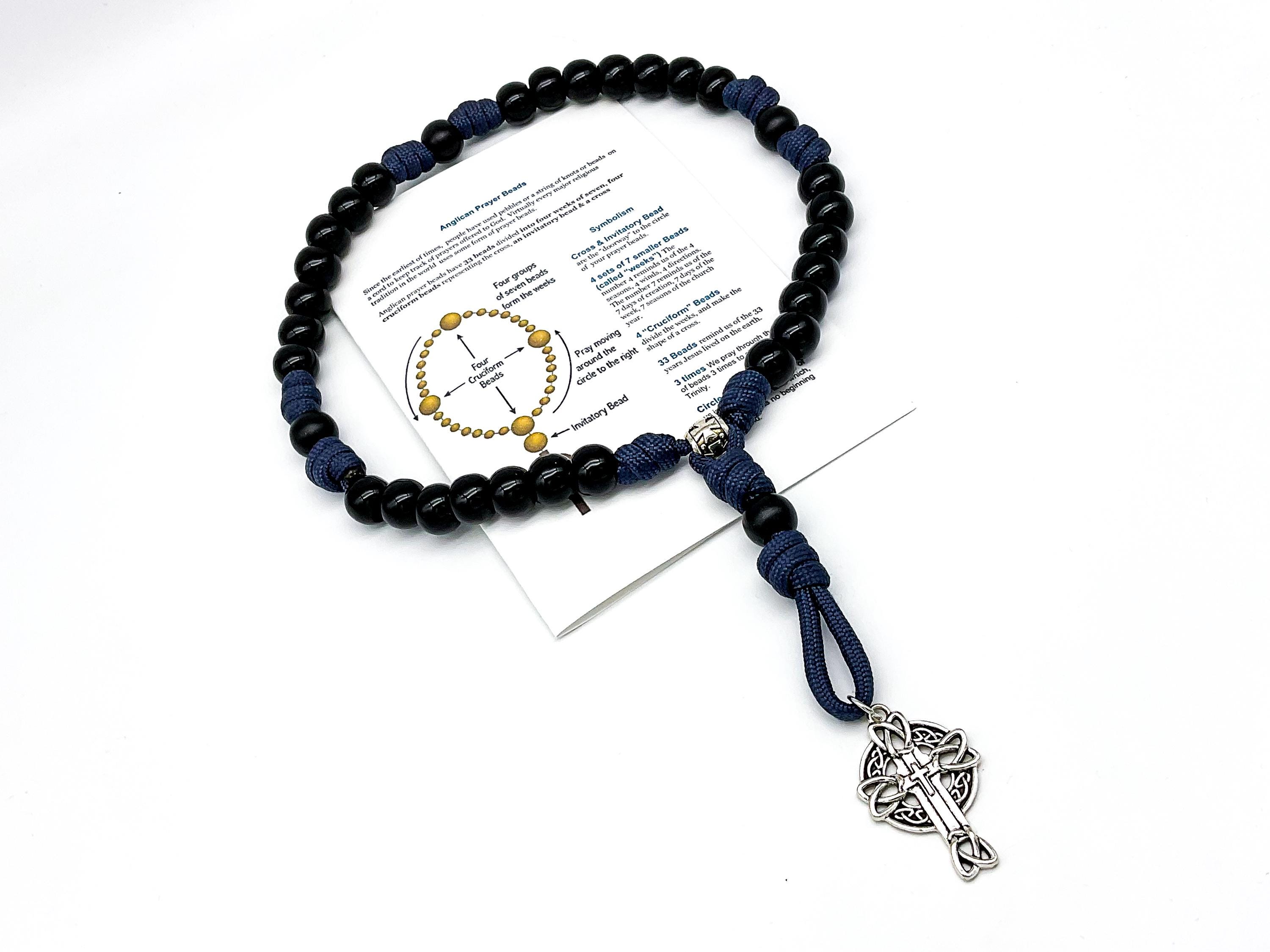 Anglican, Prayer Beads, Protestant, Episcopal, Methodist, Paracord