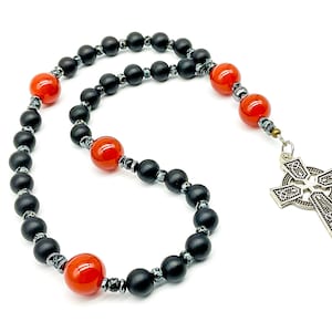 Anglican Prayer Beads, Protestant, Methodist, Episcopal, Gemstone Prayer Beads,  Religious Gift, My Beaded Gems