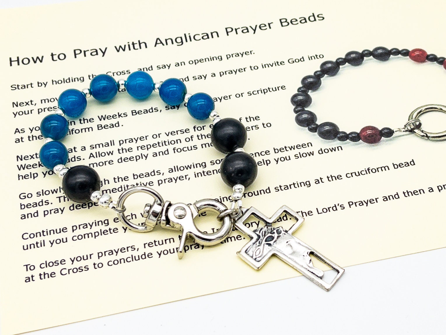 Amazon.com: 108 Beads Mala Anglican Muslim Catholic Christian Episcopal  Prayer Rosary Beads Handmade Bracelet Necklace for Men Women Girls  (turquoise/8mm) : Joe Foreman: Arts, Crafts & Sewing