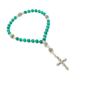 Anglican Prayer Beads, Protestant, Methodist, Episcopal, Gemstone Prayer Beads,  Religious Gift, My Beaded Gems