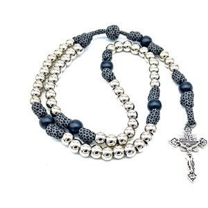 Catholic Rosary, Paracord Rosary, Military Beads, 5 Decade Rosaries, Handmade, Catholic Gift, My Beaded Gems