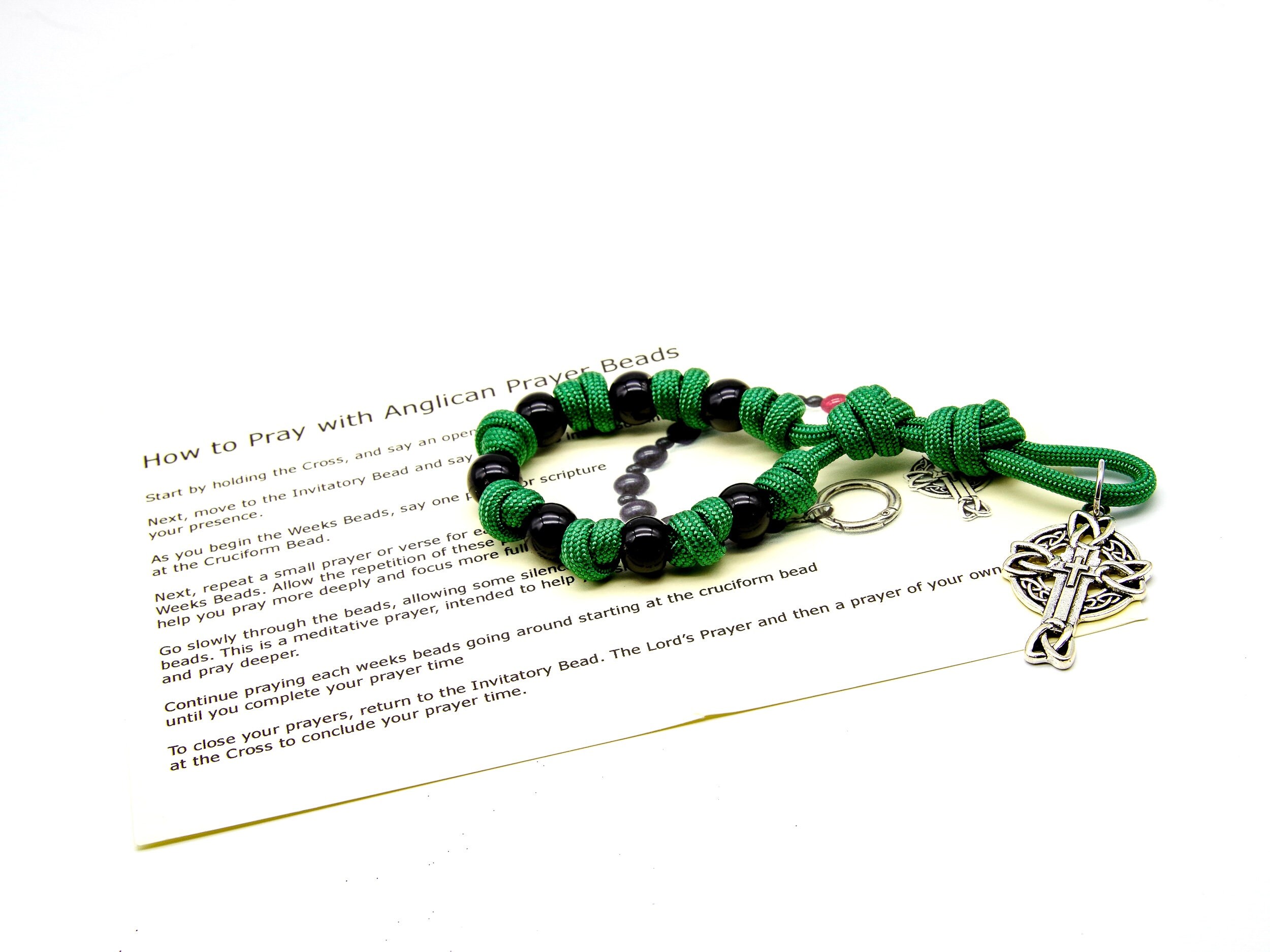 Anglican, Prayer Beads, Pocket Rosary, Auto Loop, Protestant