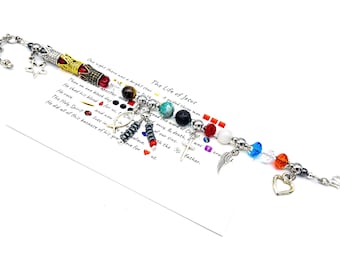 Story of Jesus Bracelet / Life of Jesus Bracelet / Christian Story Bracelets / Christian Gifts / My Beaded Gems