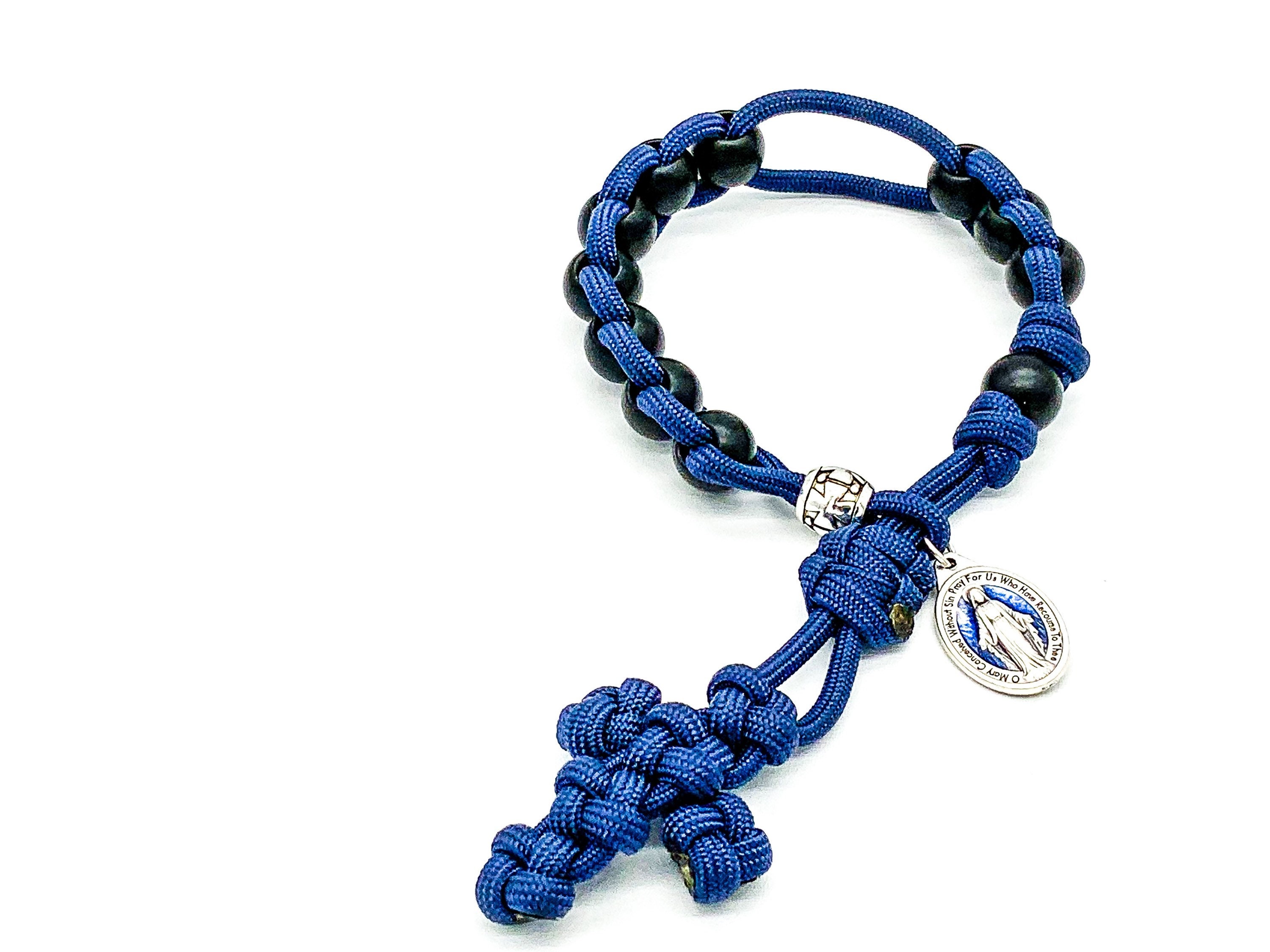 Paracord Sacrifice beads Rosary Bracelet Single Decade Etsy