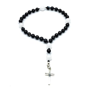 Anglican Prayer Beads, Protestant Prayer Beads, Methodist, Episcopal, Gemstone Prayer Beads, Rosary, My Beaded Gems, Christian Gift