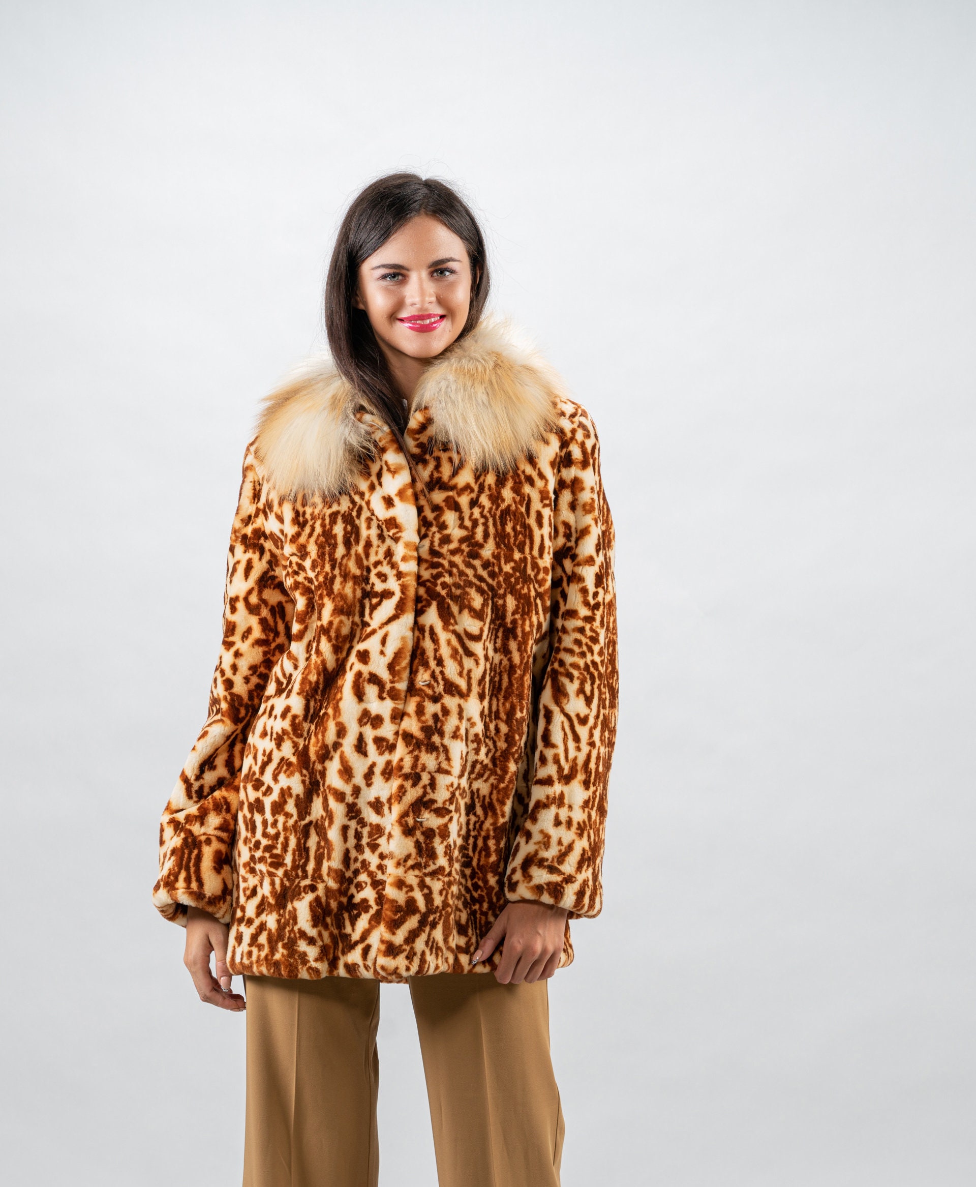 Edwina Horl No Collar Long Coat cashmere beaver greige