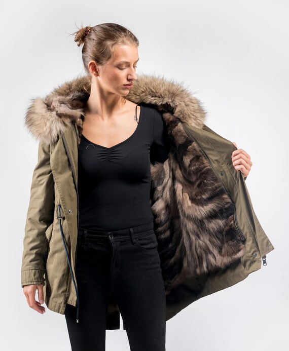 Parka de luxe 2025 femme
