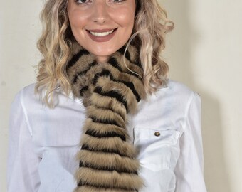 Sable Fur Scarf/Handmade/Luxury Fur Tie/Women/ Fur Scarf/New Product/Women/Fur Fashion/by Askio Fashion furs