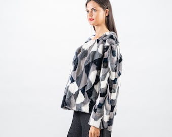 Nerz Kurz Pelzjacke