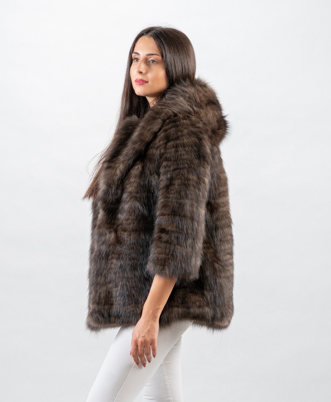 Zobel Jacke Russische Winterjacke Markenlose Größe 36 Pelz Jacken