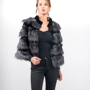 Fluffy Fox Fur Stole/Brand New/Fox Fur Stole for Women/Gift For Her/Modern Style/by Askio Fashion furs