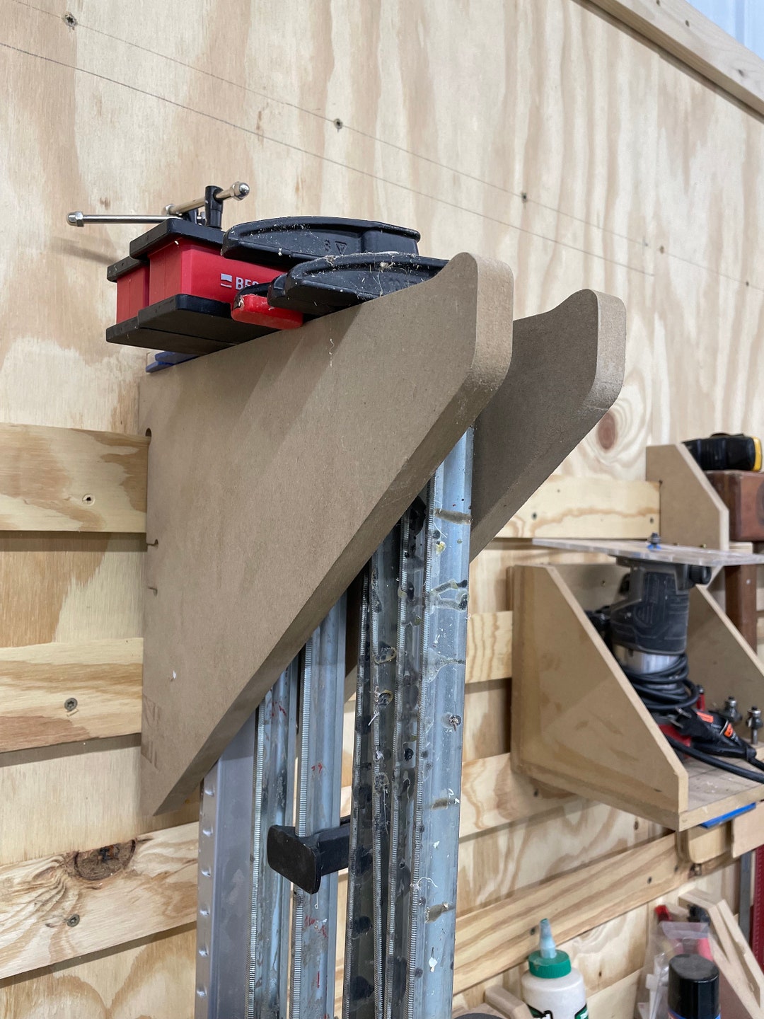 Clamp Holder French Cleat Storage Etsy