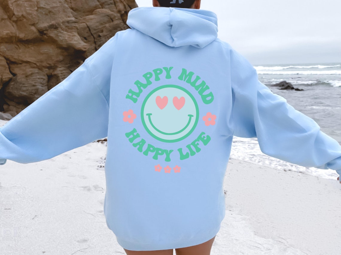 Happy Mind Happy Life Sweatshirt main image 0