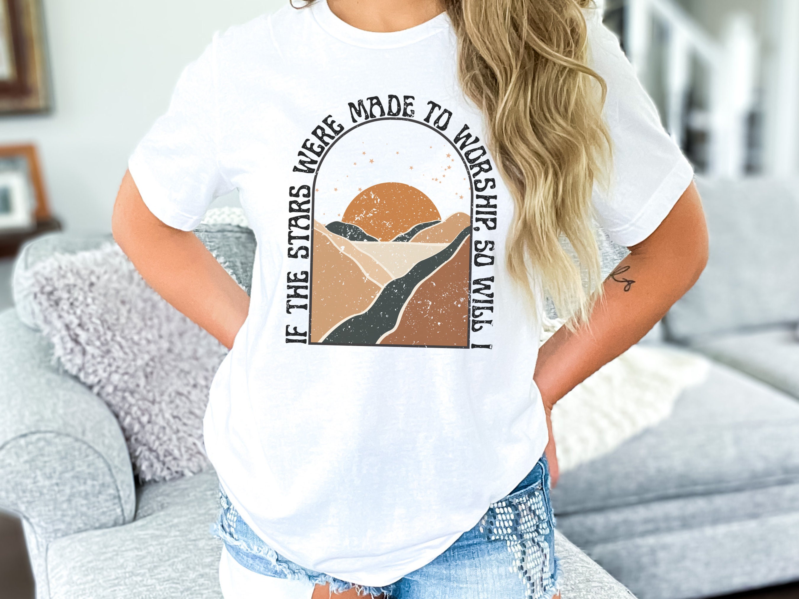 If the Stars Were Made to Worship so Will I Faith Based - Etsy