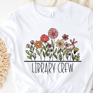 Librarian Shirt, Library Shirt, Library Squad, Librarian Shirts for Women, Reading Teacher Shirt, Reading Coach Shirt, Reading Specialist