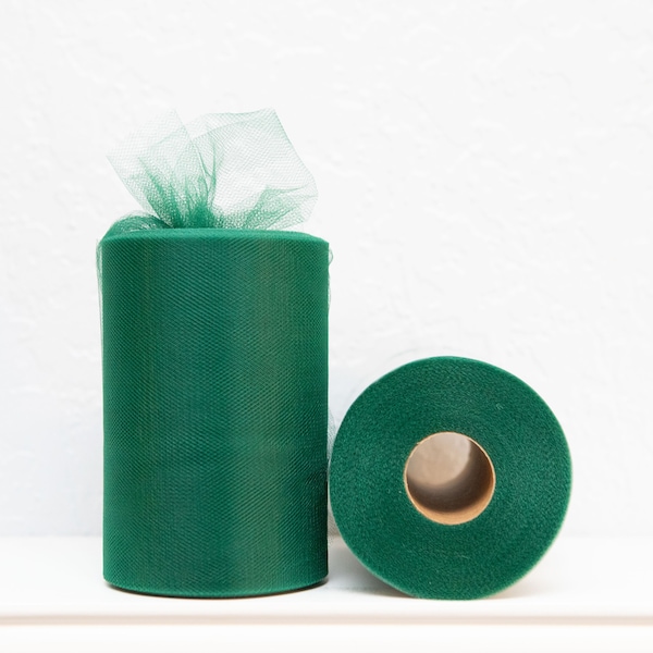 Tutu Tulle - 62-inches Wide Hunter Green By the 50YD Roll main image 0