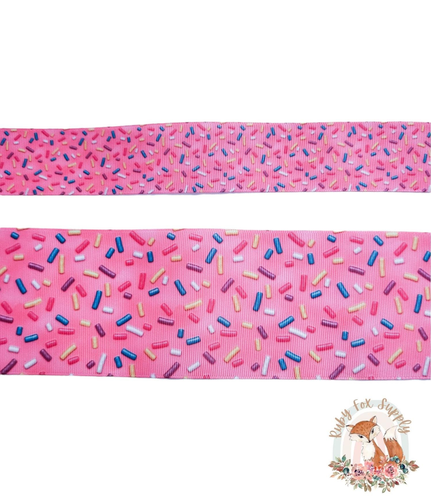 Buy 75mm Wide Bean Pink Ribbon for Gift Wrapping,22M 3Inch Ribbon