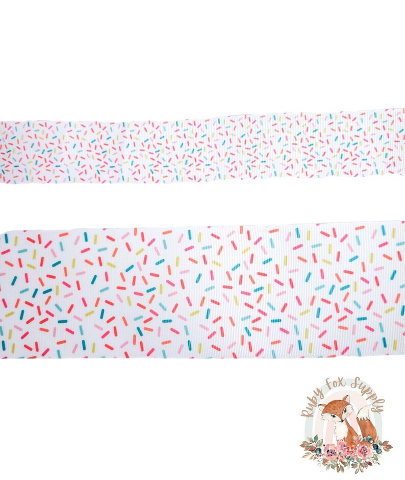 Sprinkle Ribon White Sprinkles 1.5