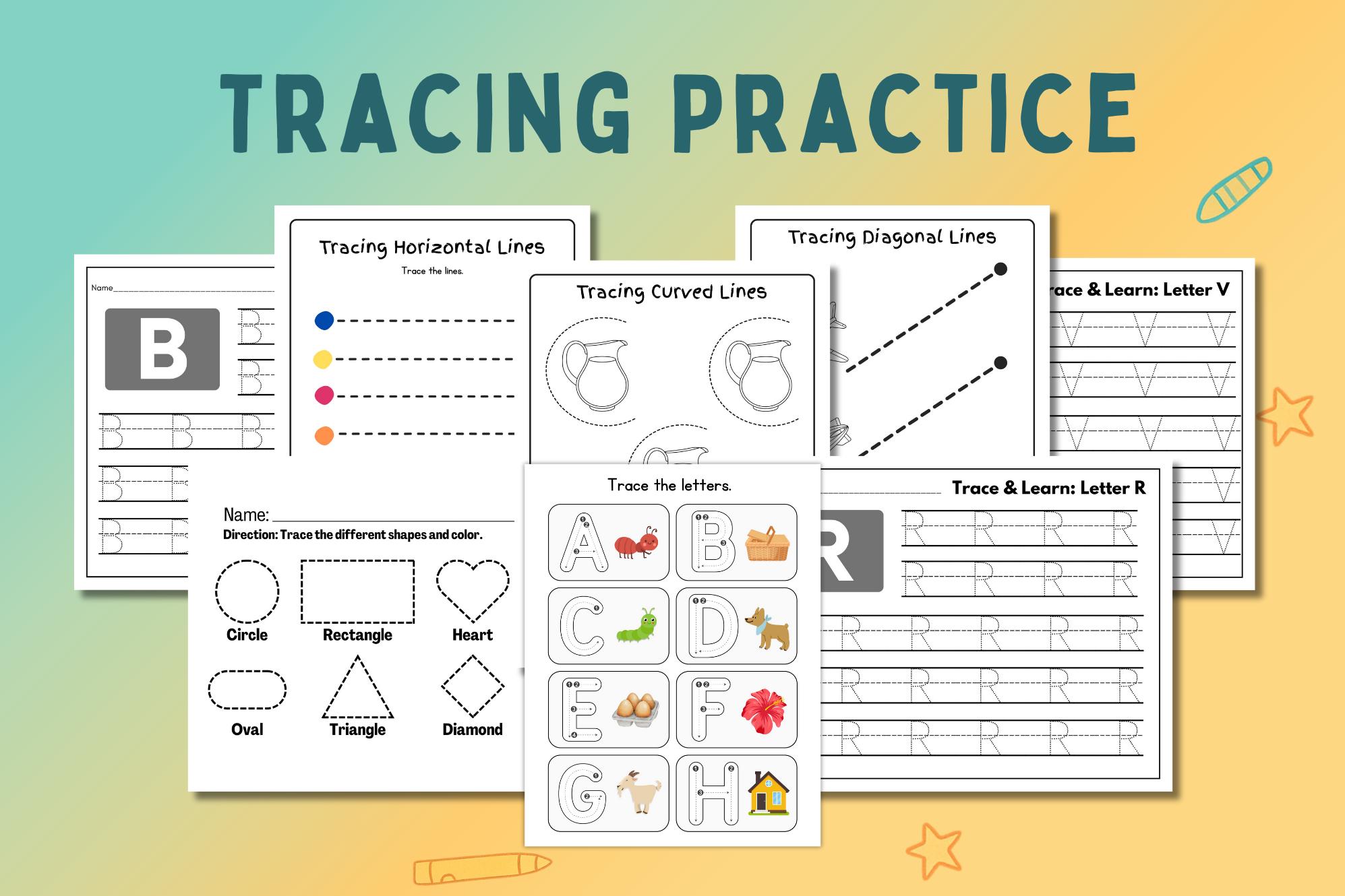Preschool + Kindergarten Worksheets Bundle | 600+ Pages Printable ...