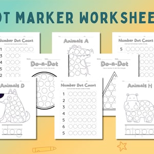 Preschool Pre-K + Kindergarten Learning Bundle | 600 Pages | Printable Activity Worksheets | Coloring | Dot To Dot | Tracing | Alphabet