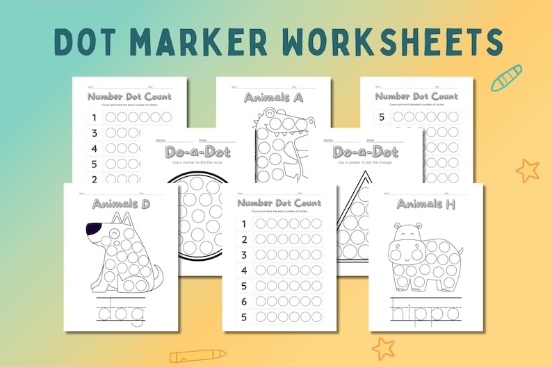 Preschool Pre-K + Kindergarten Learning Bundle | 600 Pages | Printable Activity Worksheets | Coloring | Dot To Dot | Tracing | Alphabet