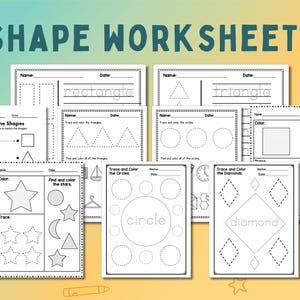 Preschool Pre-K + Kindergarten Learning Bundle | 600 Pages | Printable Activity Worksheets | Coloring | Dot To Dot | Tracing | Alphabet
