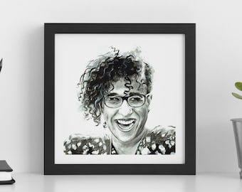 Retrato de Brittany Howard (impresión de arte)