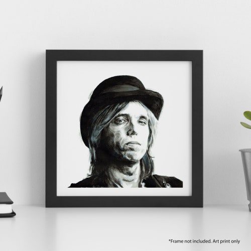 Tom Petty Print Tom Petty Artwork Tom Petty Tribute Art Tom - Etsy