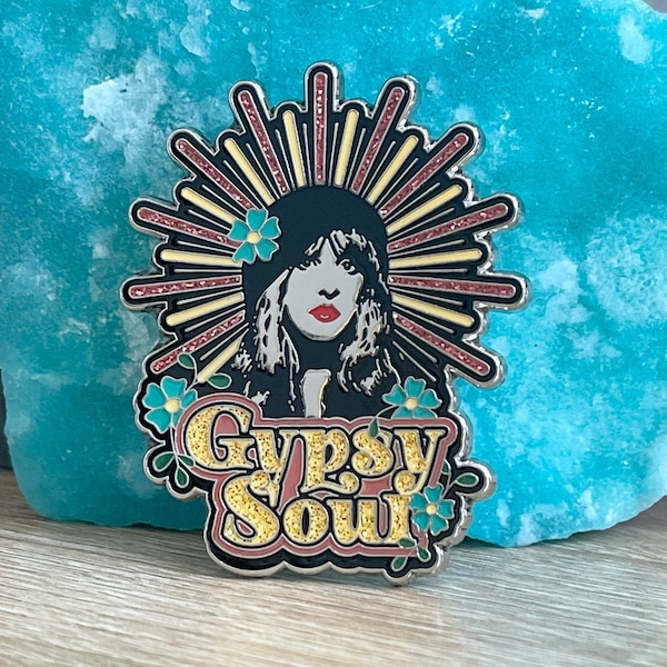 Stevie Nicks Gypsy Pin