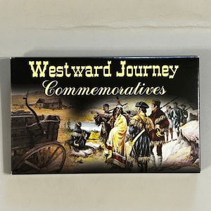 Beautiful 2000- P&D Westward Journey Commemorative Sacagawea Dollar Set