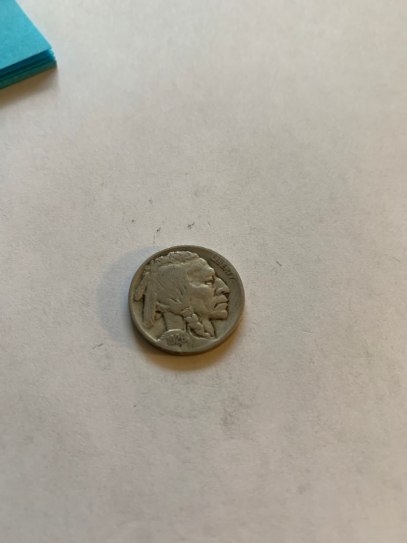 Beautiful 1926 Buffalo Nickel Free Shipping!!!!!!!