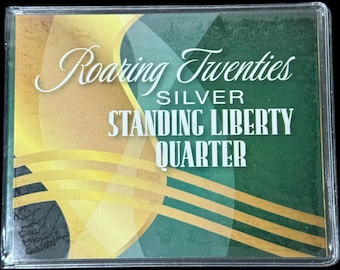 Roaring Twenties Silver Standing Liberty Quarter