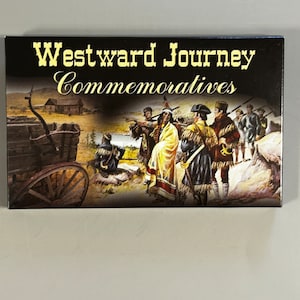 Beautiful 2005- P&D Westward Journey Commemorative Sacagawea Dollar Set