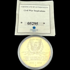 American Mint Civil War Inspirations South Responds Robert E. Lee