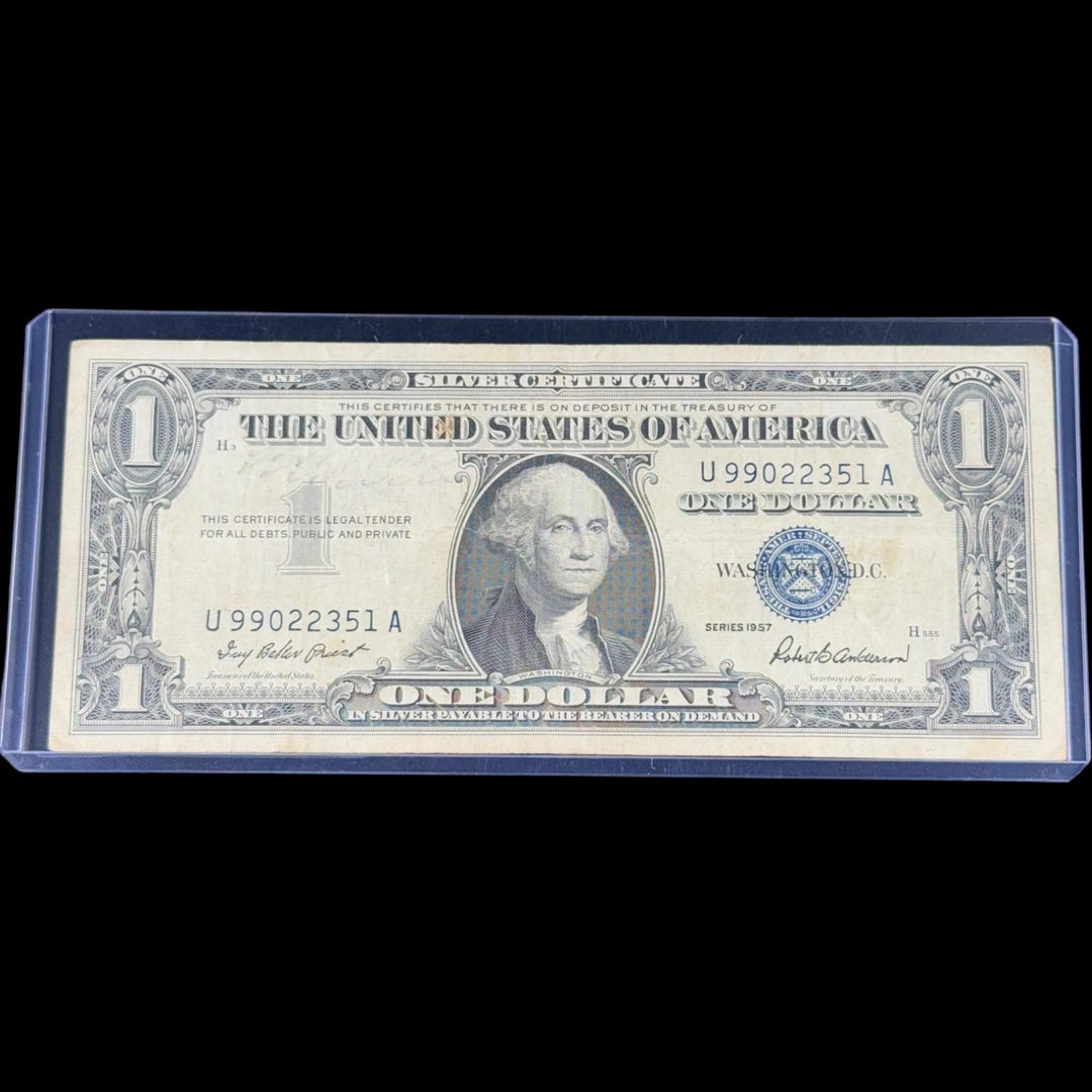 1957 1 Silver Certificatenull