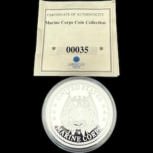 American Mint Marine Corps Coin Collection Forced Reconnaissance Coin