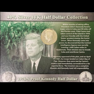 1976-S Proof Kennedy  Silver Half Dollar