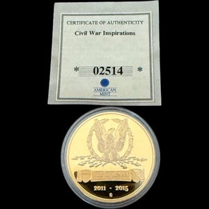 American Mint Civil War Inspirations South Responds Robert E. Lee