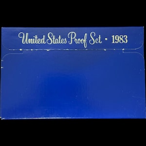 1983 US Mint Proof Set - Collectible Coins in Box